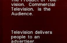 Richard Serra, Television Delivers People Television Delivers People