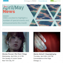 VDB April/May News & Events 