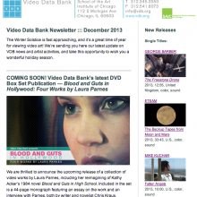 VDB Newsletter ::: December 2013